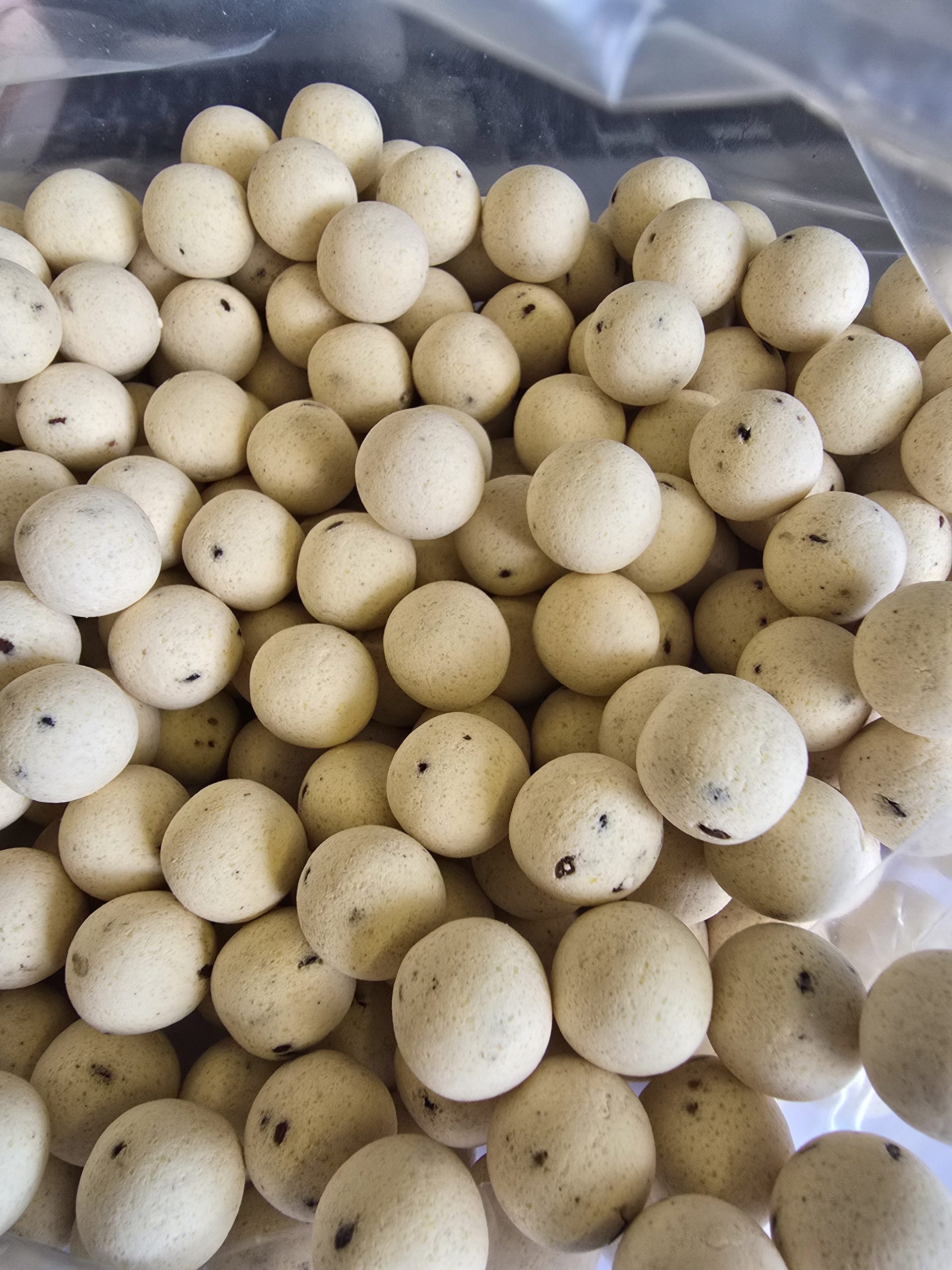 WHITE 15MM CHODS WITH SEEDS