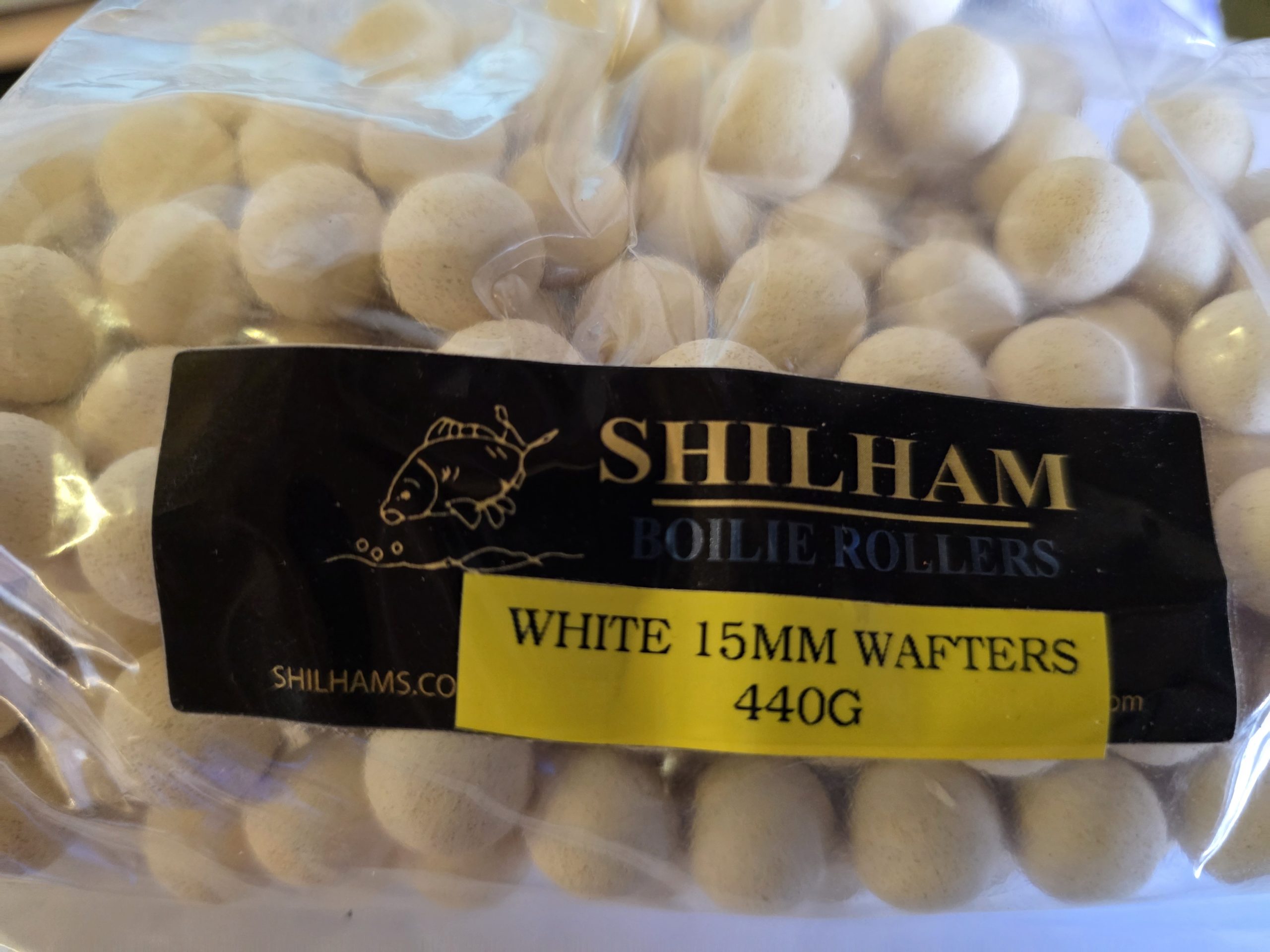 WHITE 15MM WAFTERS
