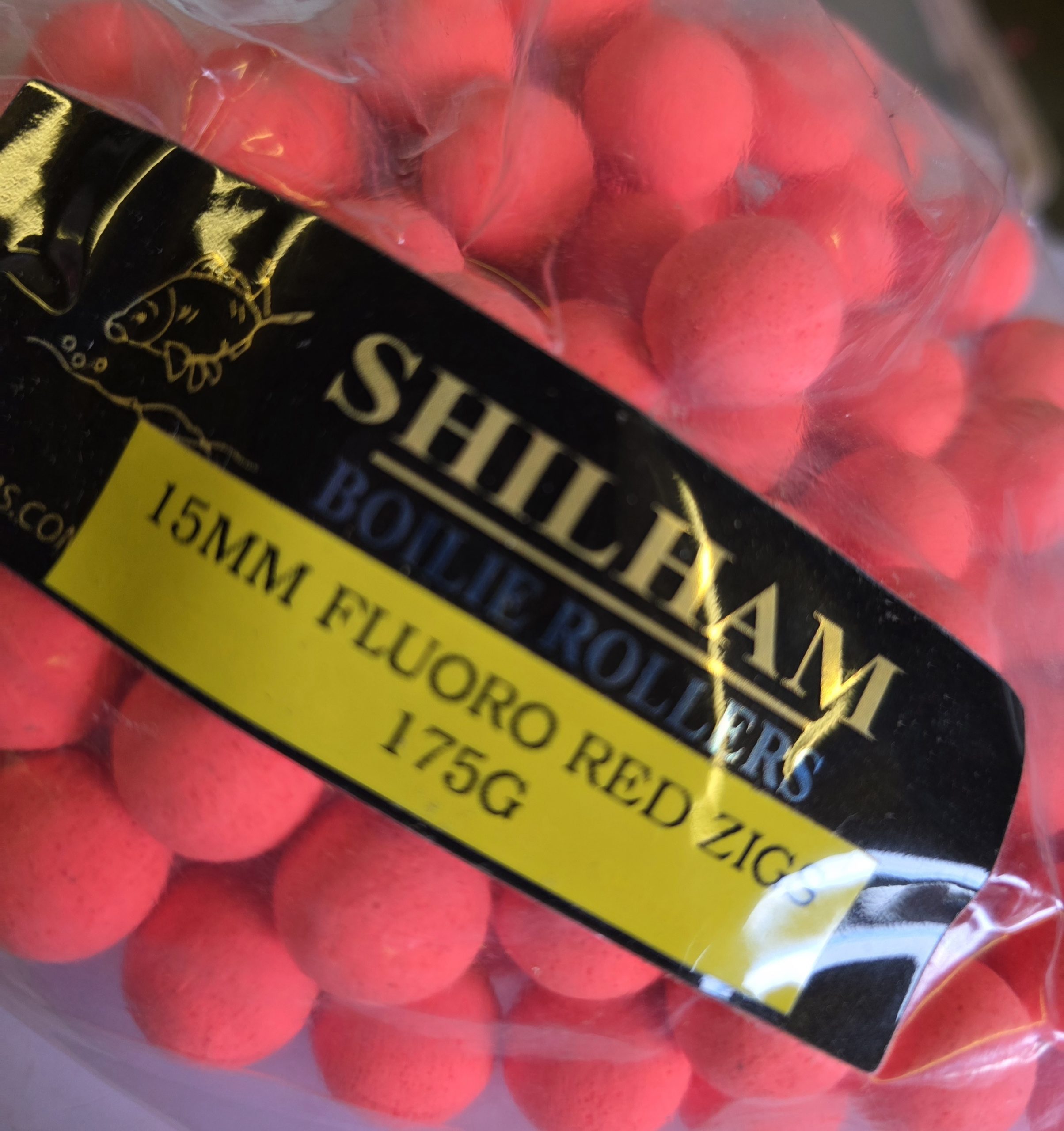 15MM FLUORO RED ZIGS