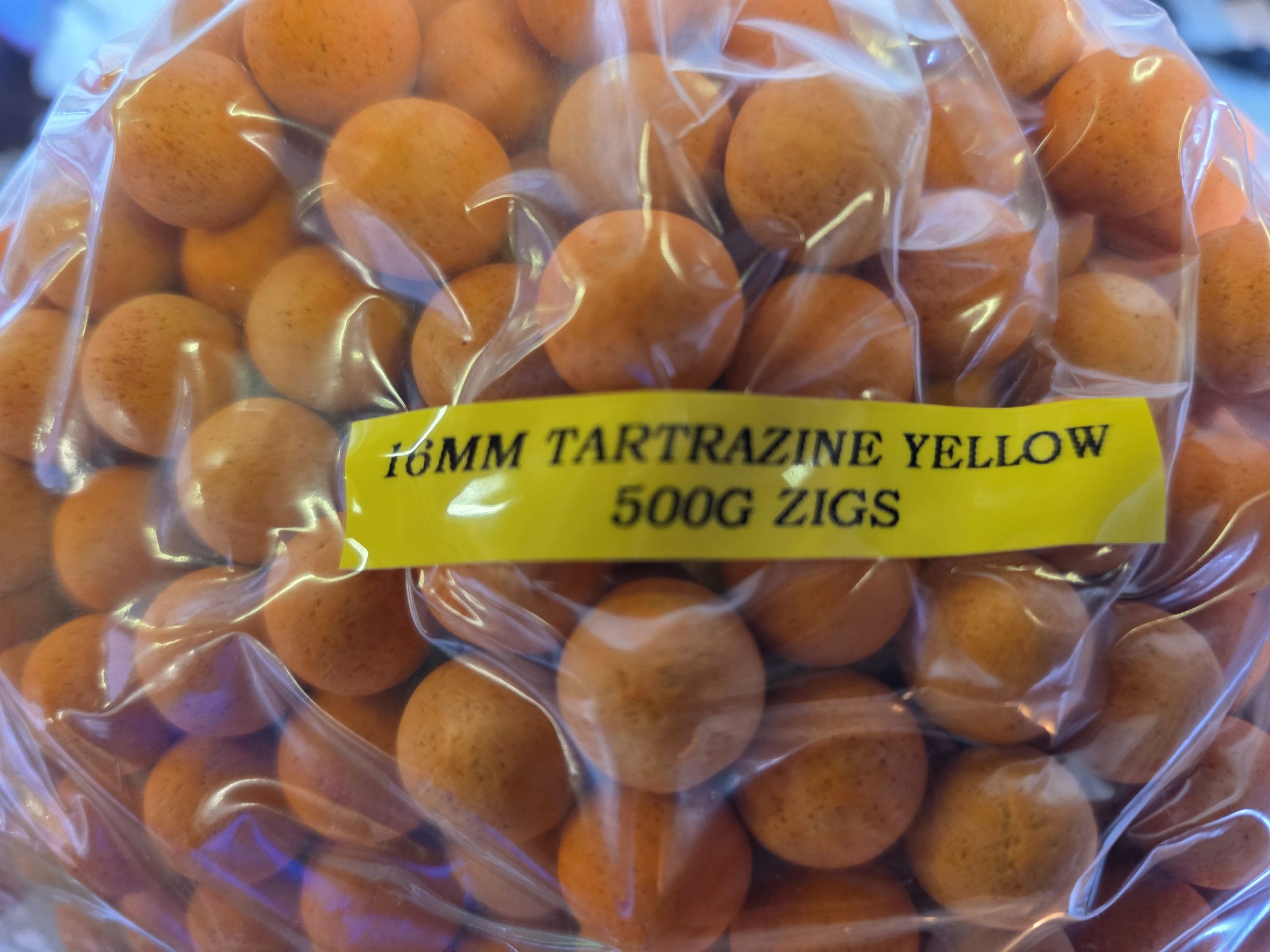 TARTRAZINE YELLOW ZIGS (VARIOUS SIZES)